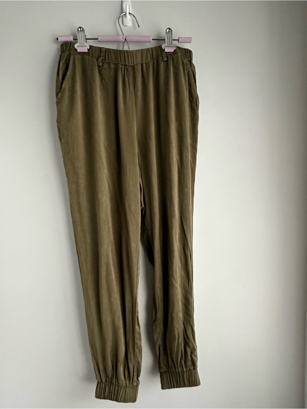 Chaser Olive Green Casual Jogger Pants